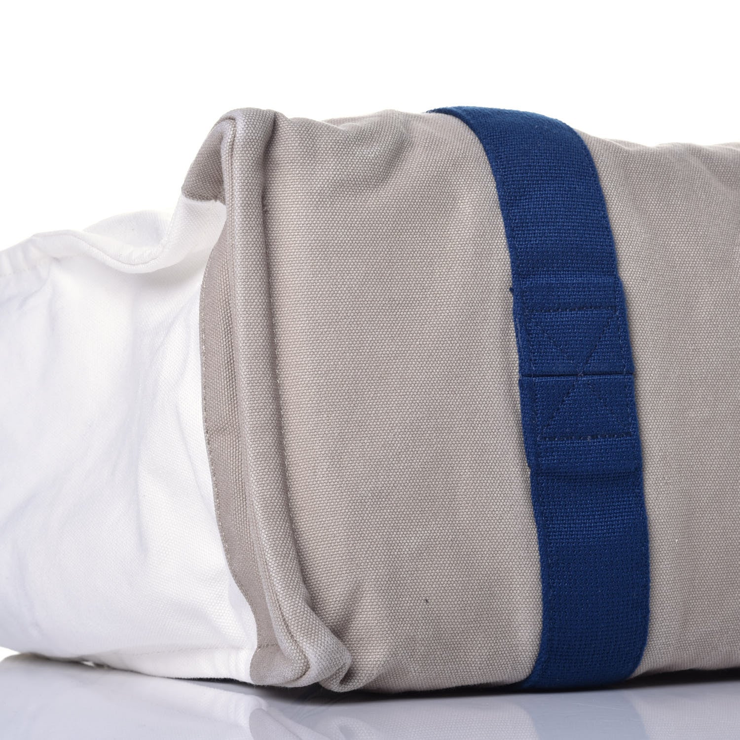 Hermes Cotton Canvas Adada Nappy Diaper Bag Bleu Marine 7 of 8
