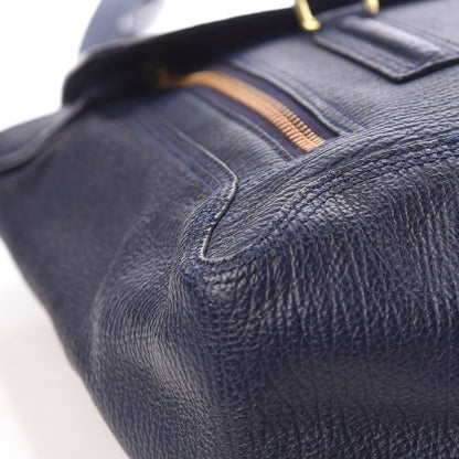 3.1 Phillip Lim 3.1 Textured Calfskin Large Pashli Satchel Ink 9 of 15