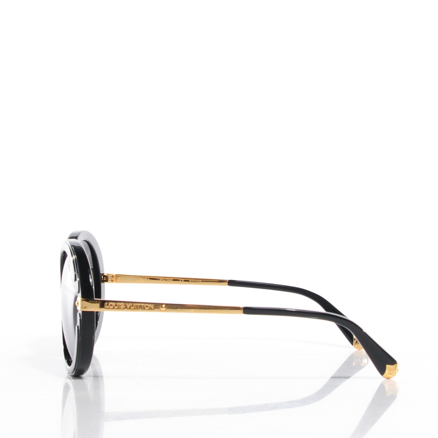 Louis Vuitton LOUIS VUITTON Anthea Sunglasses Z0429E Black 4 of 9
