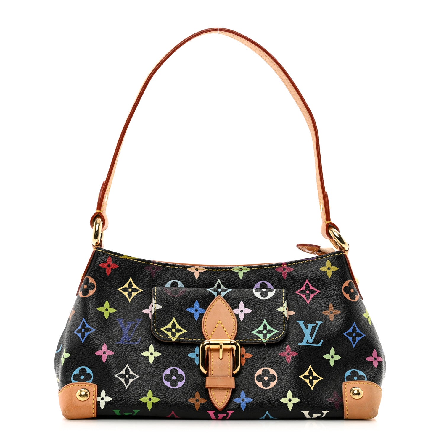 Louis Vuitton Monogram Multicolor Eliza Black 1 of 9