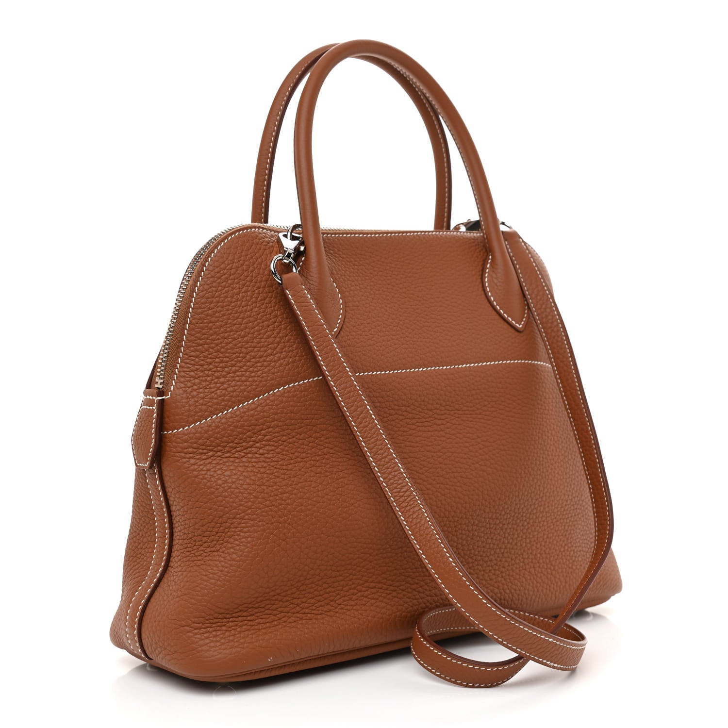 Hermes Taurillon Clemence Bolide 31 Gold 3 of 11