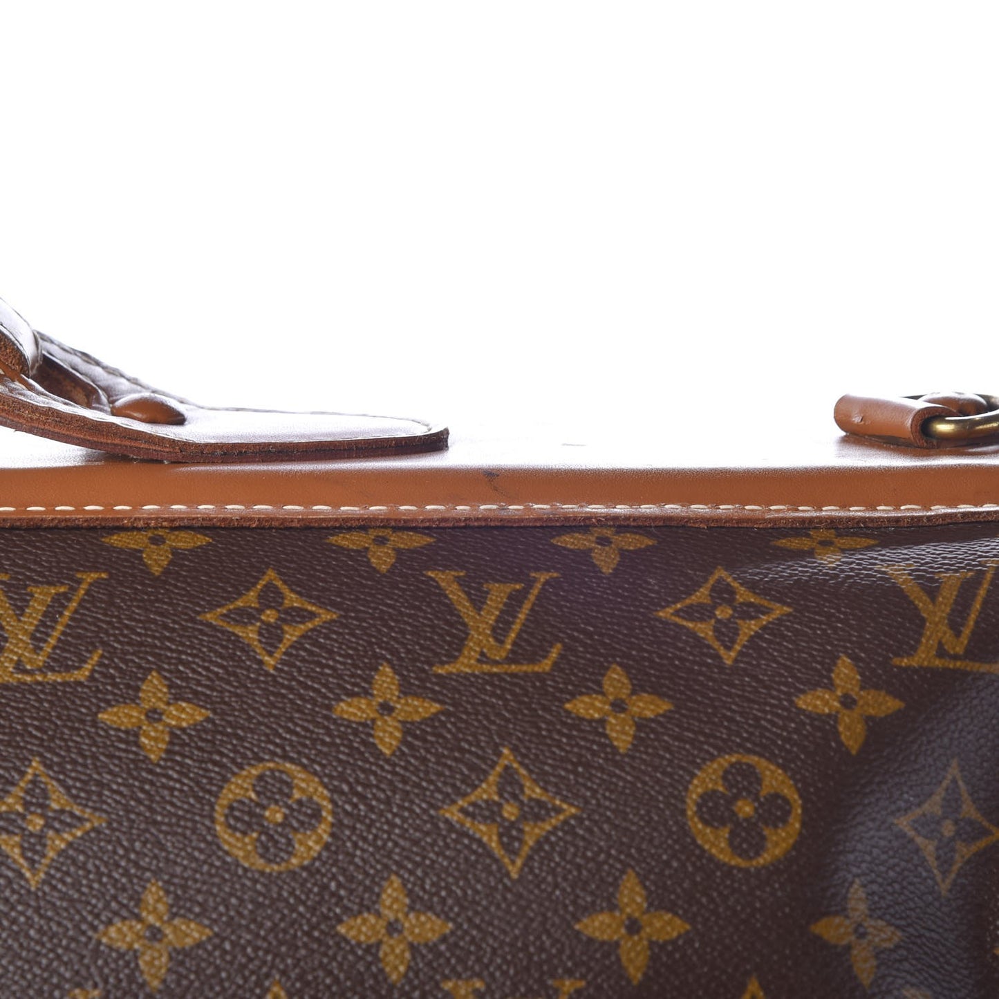 French Company Monogram Garment Bag