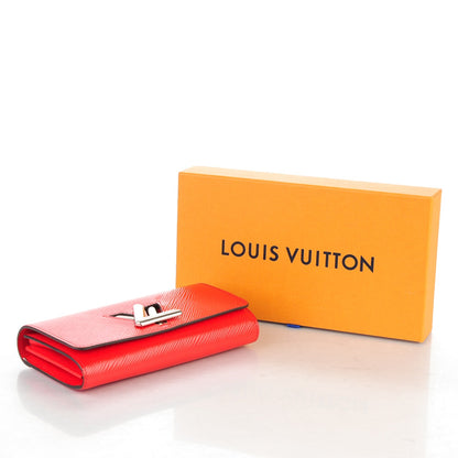 Louis Vuitton Epi Twist Wallet Coquelicot 5 of 11
