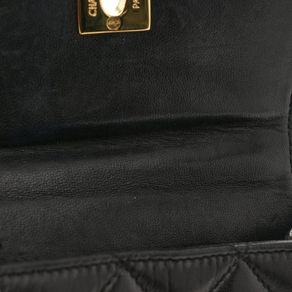 Chanel Lambskin Quilted Mini Flap Waist Belt Bag Black 12 of 12