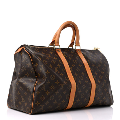 Louis Vuitton Monogram Keepall 45 3 of 19