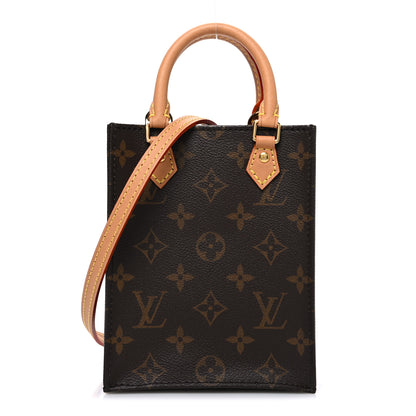 Louis Vuitton Monogram Petit Sac Plat 1 of 10