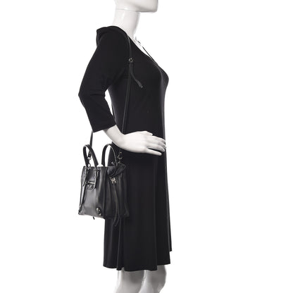 Balenciaga Calfskin Papier Mini A4 Zip Around Tote Black 2 of 11