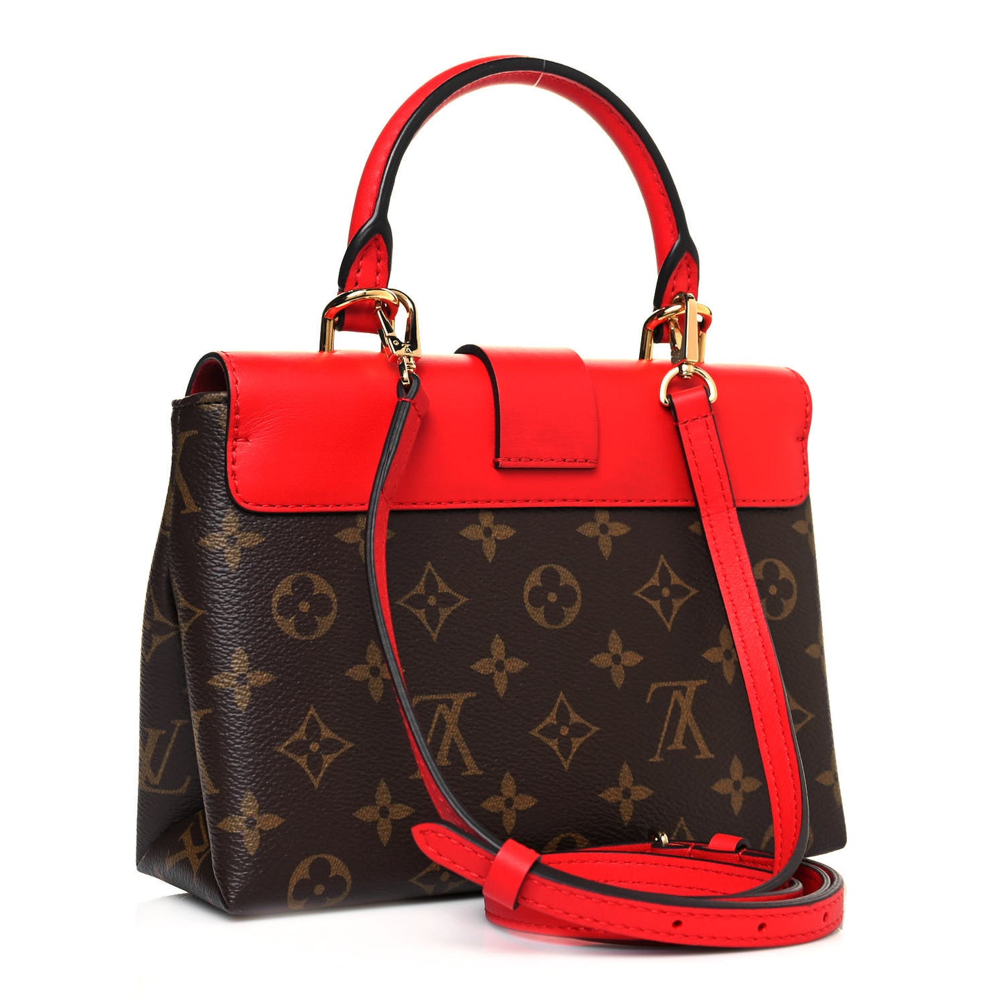 Monogram Locky BB Coquelicot