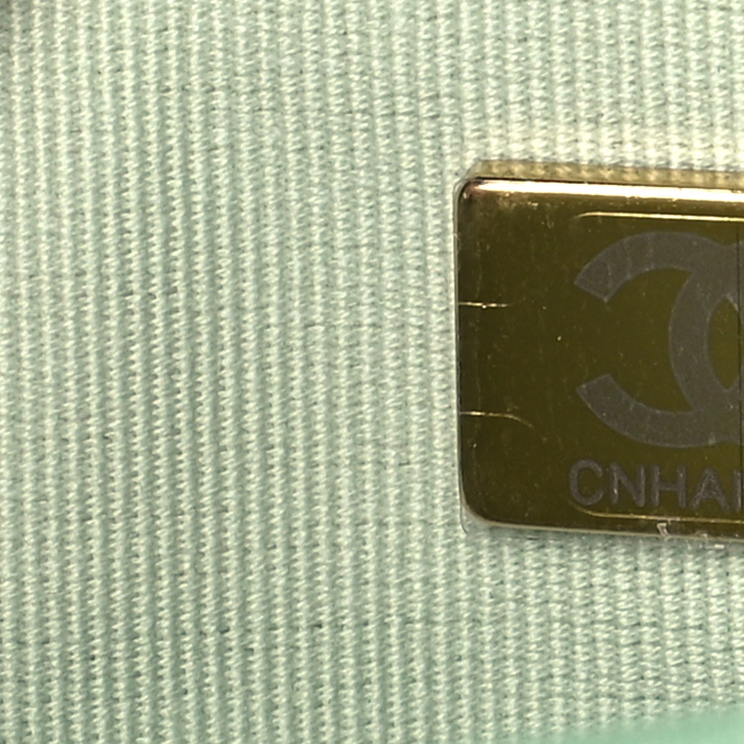 Chanel Caviar Quilted Wallet On Chain WOC Light Green 7 of 10