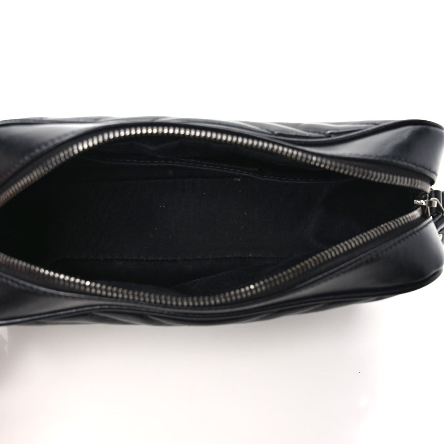 Calfskin Matelasse Monogram Lou Camera Bag Black