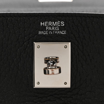 Hermes Buffle Skipper Kelly Retourne 35 Black 6 of 18