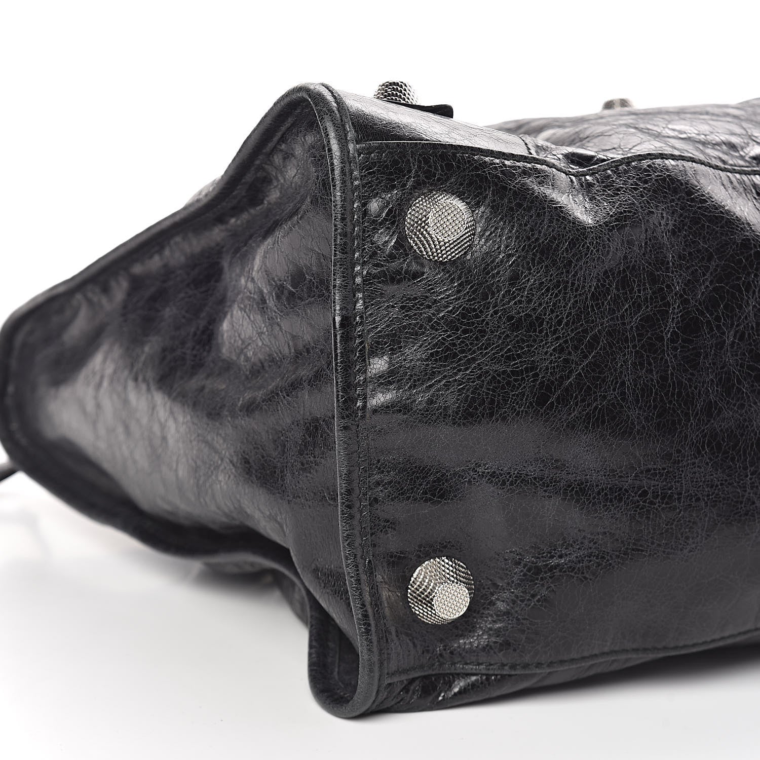 Balenciaga Agneau Giant 21 Silver Hardware Work Black 8 of 10