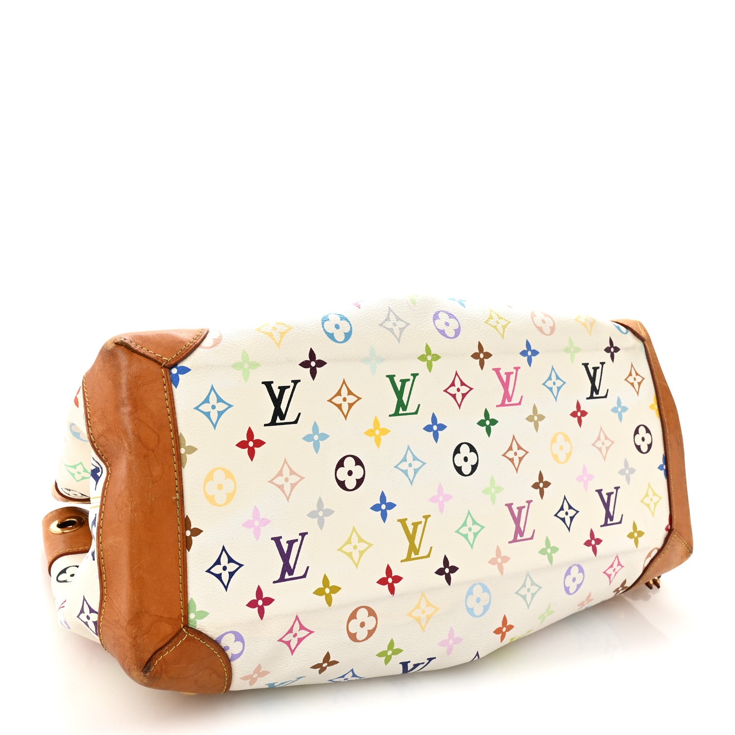Louis Vuitton Monogram Multicolor Ursula White 4 of 15