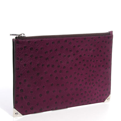Alexander Wang Soft Drape Calf Prisma Flat Pouch Purple 3 of 6