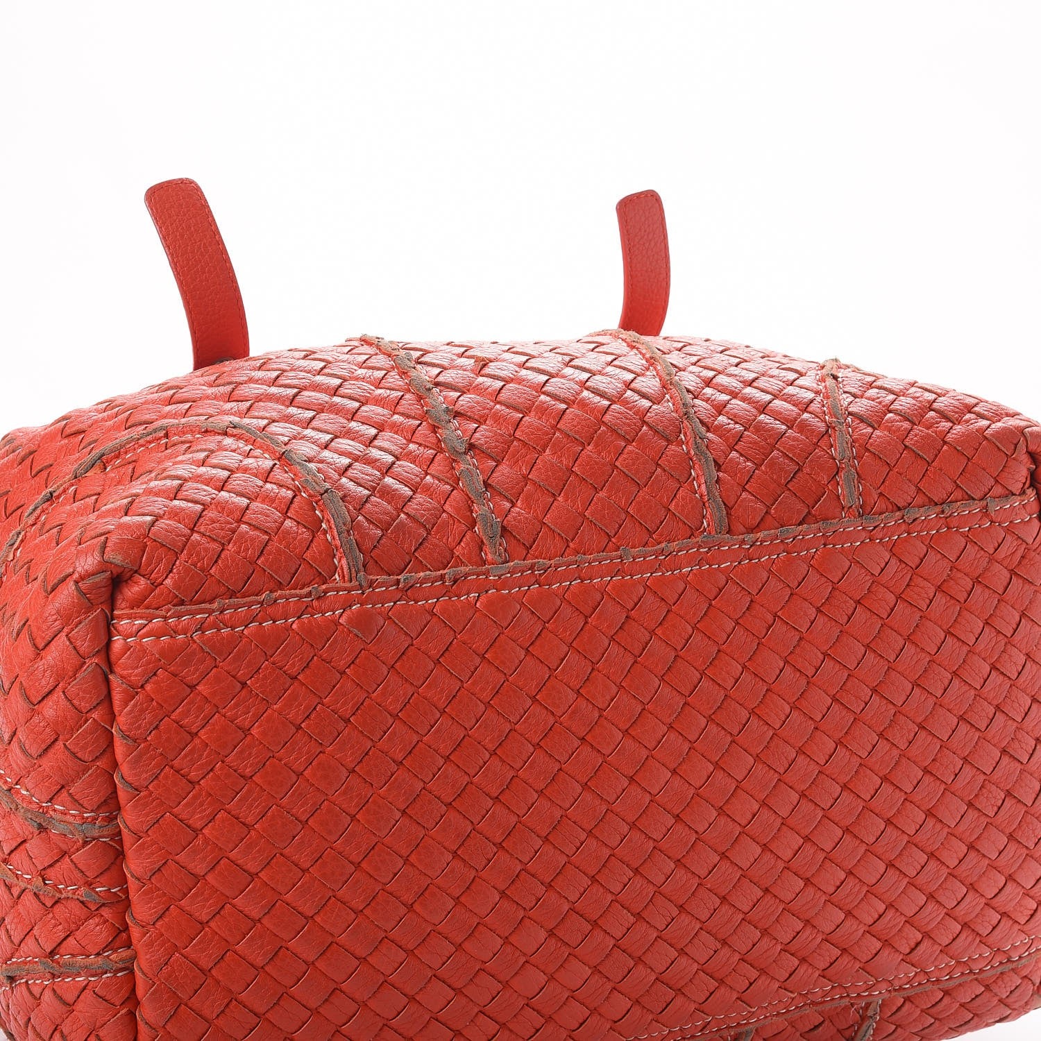 Bottega Veneta Cervo Intrecciato Satchel Orange 11 of 11
