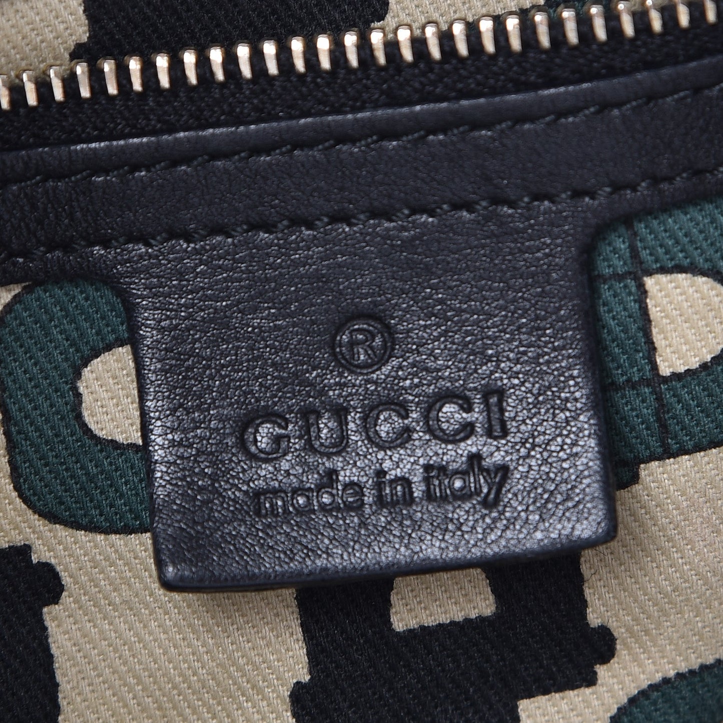 Guccissima Small Pelham Shoulder Bag Black