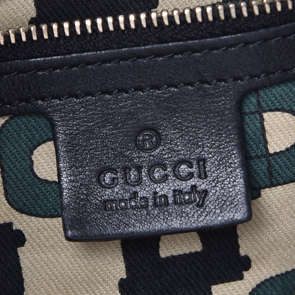 Gucci Guccissima Small Pelham Shoulder Bag Black 6 of 7