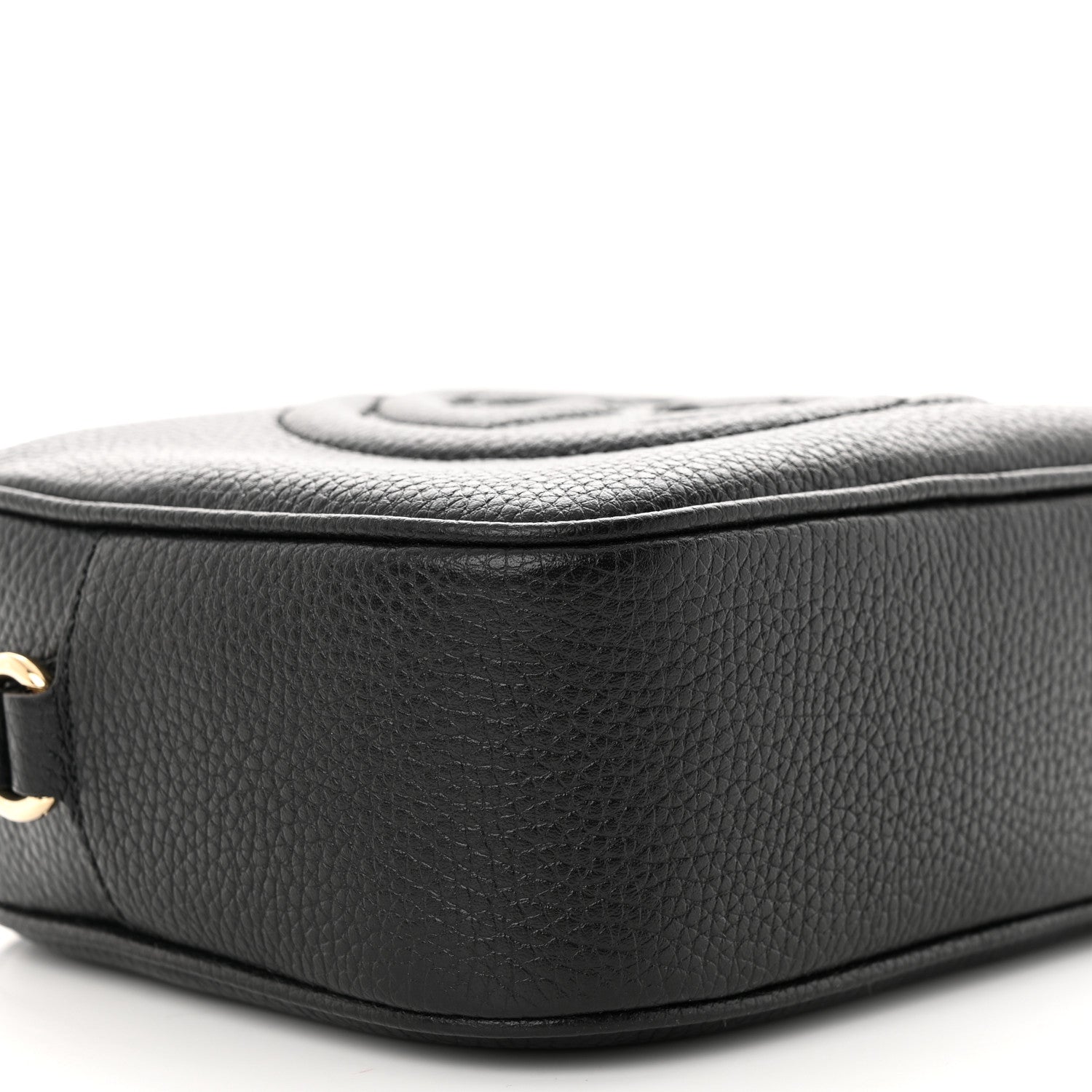 Gucci Pebbled Calfskin Small Soho Disco Bag Black 9 of 10