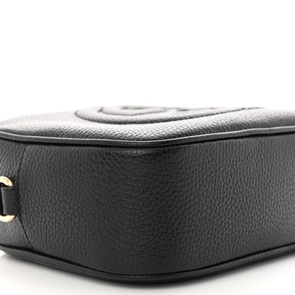 Gucci Pebbled Calfskin Small Soho Disco Bag Black 9 of 10