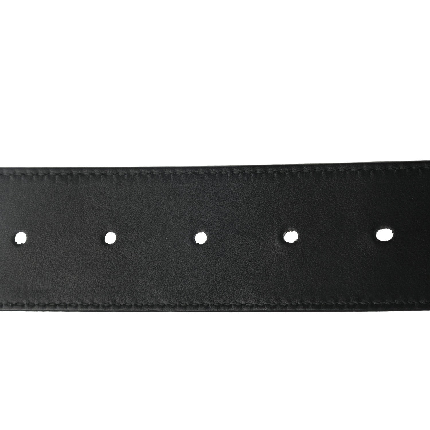 Gucci Moon Calfskin Nickel Double G 40mm Belt 90 36 Black 6 of 6