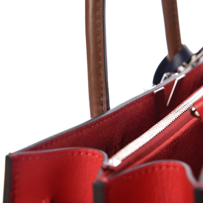 Louis Vuitton Monogram Cuir Plume Very Tote MM Rubis Noisette 9 of 9