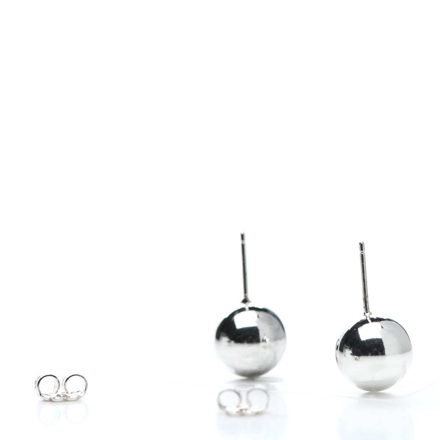 Sterling Silver 10mm HardWear Ball Earrings