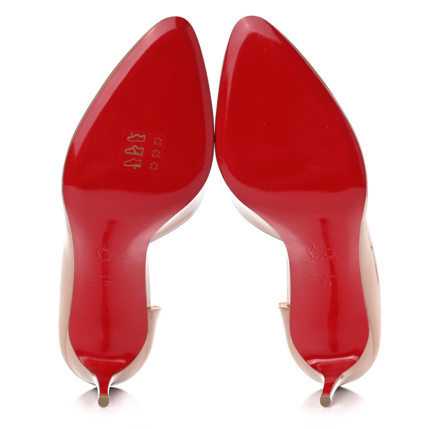 Patent Round Chick 85 Pumps 39 Nude