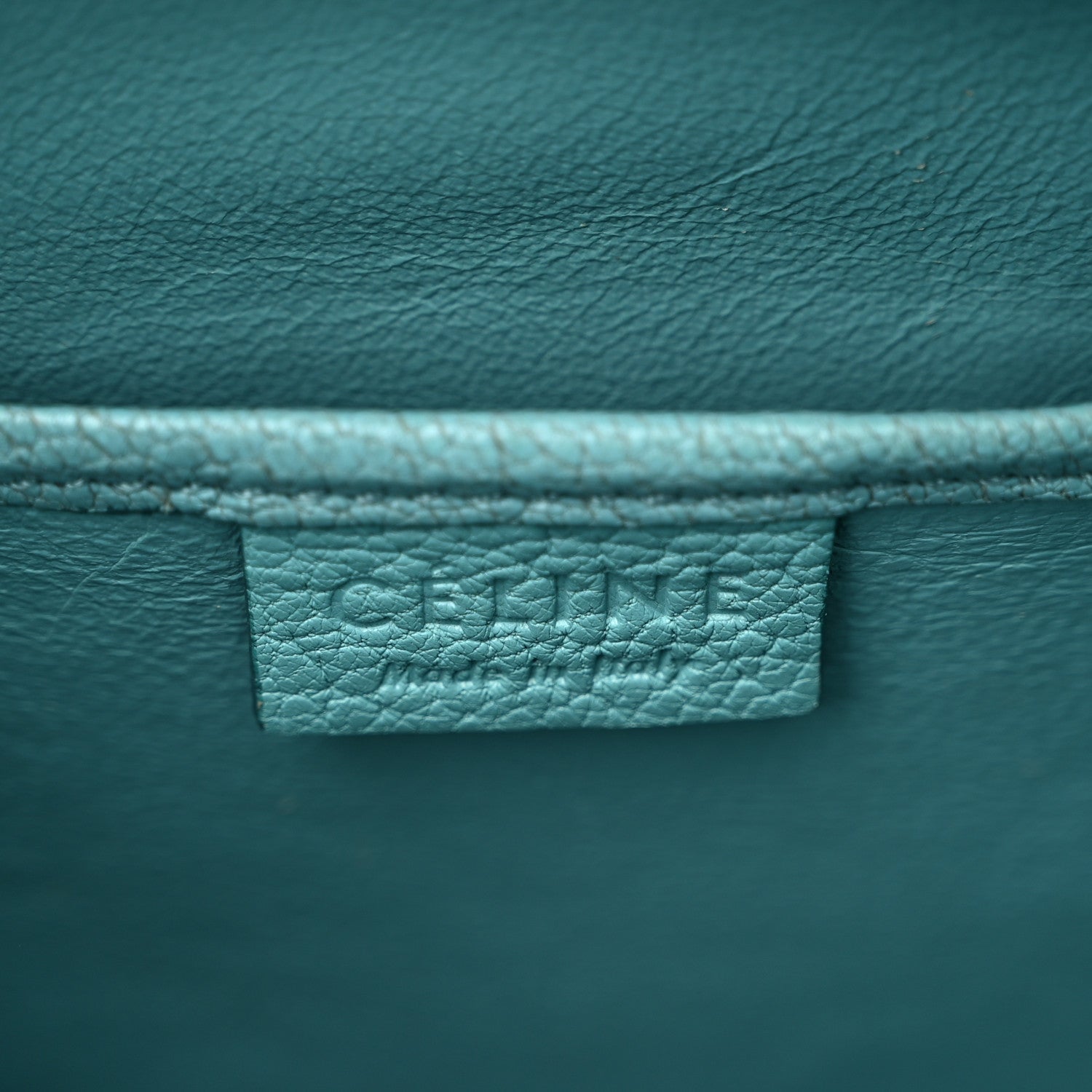 Celine Goatskin Nano Luggage Antarctic 6 of 12