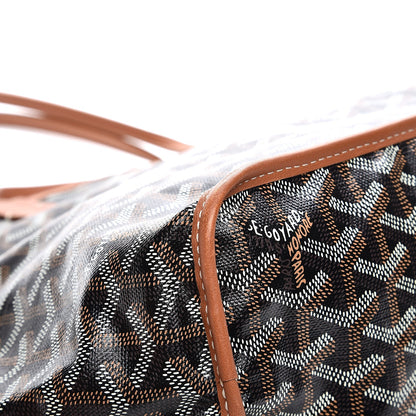 Goyard Goyardine Reversible Anjou PM Black Gold 12 of 13