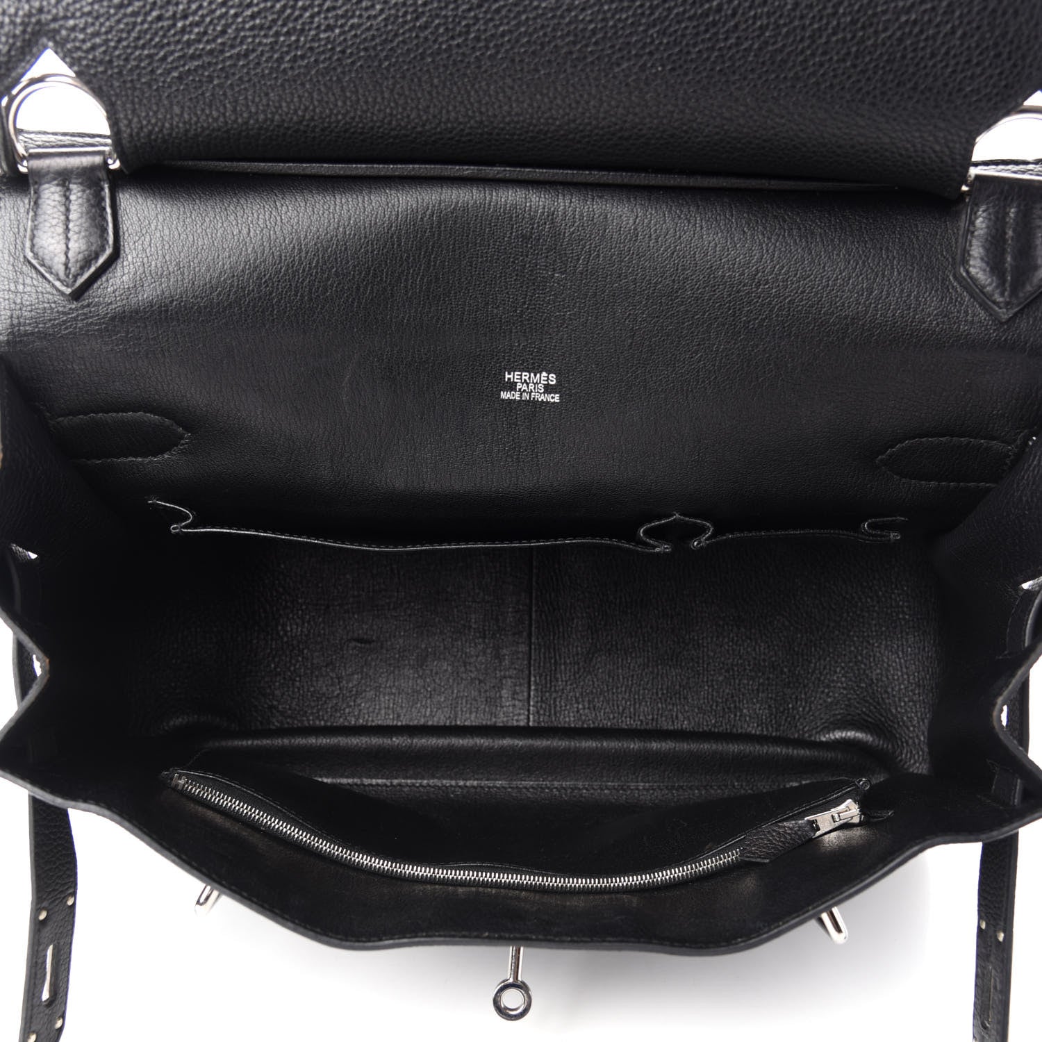 Hermes Taurillon Clemence Jypsiere 37 Black 5 of 12