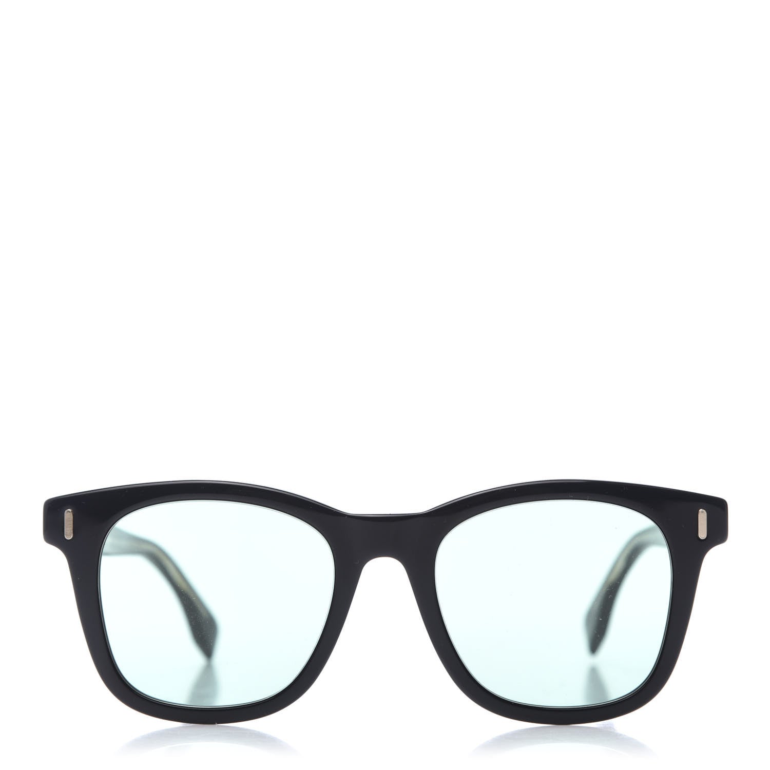 Fendi Acetate Rectangular FF M0040/S Sunglasses Black 3 of 8