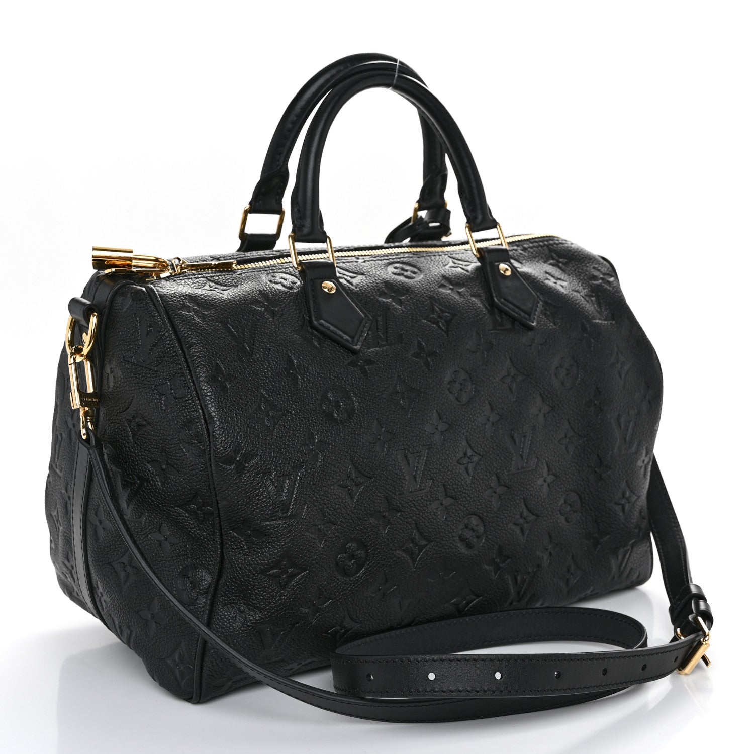 Louis Vuitton Empreinte Monogram Speedy Soft 30 Black 3 of 9