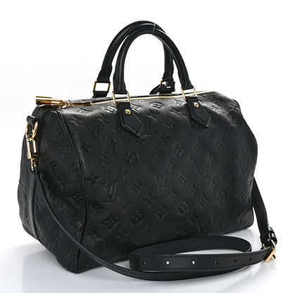 Louis Vuitton Empreinte Monogram Speedy Soft 30 Black 3 of 9