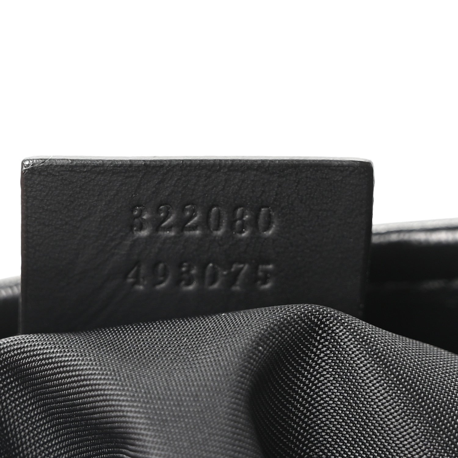 Gucci Guccissima Flat Messenger Bag Black 7 of 10