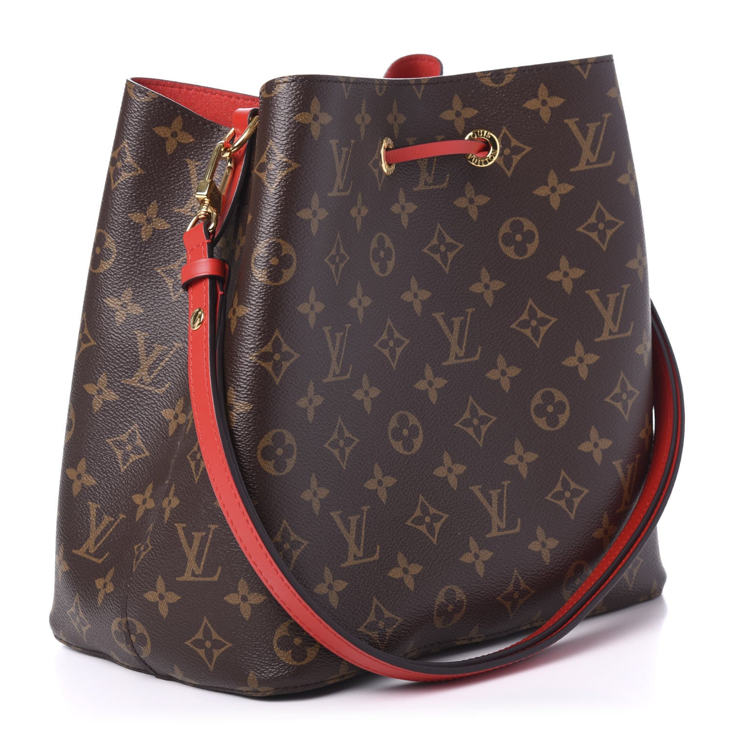 Louis Vuitton Monogram Neonoe MM Coquelicot 3 of 10