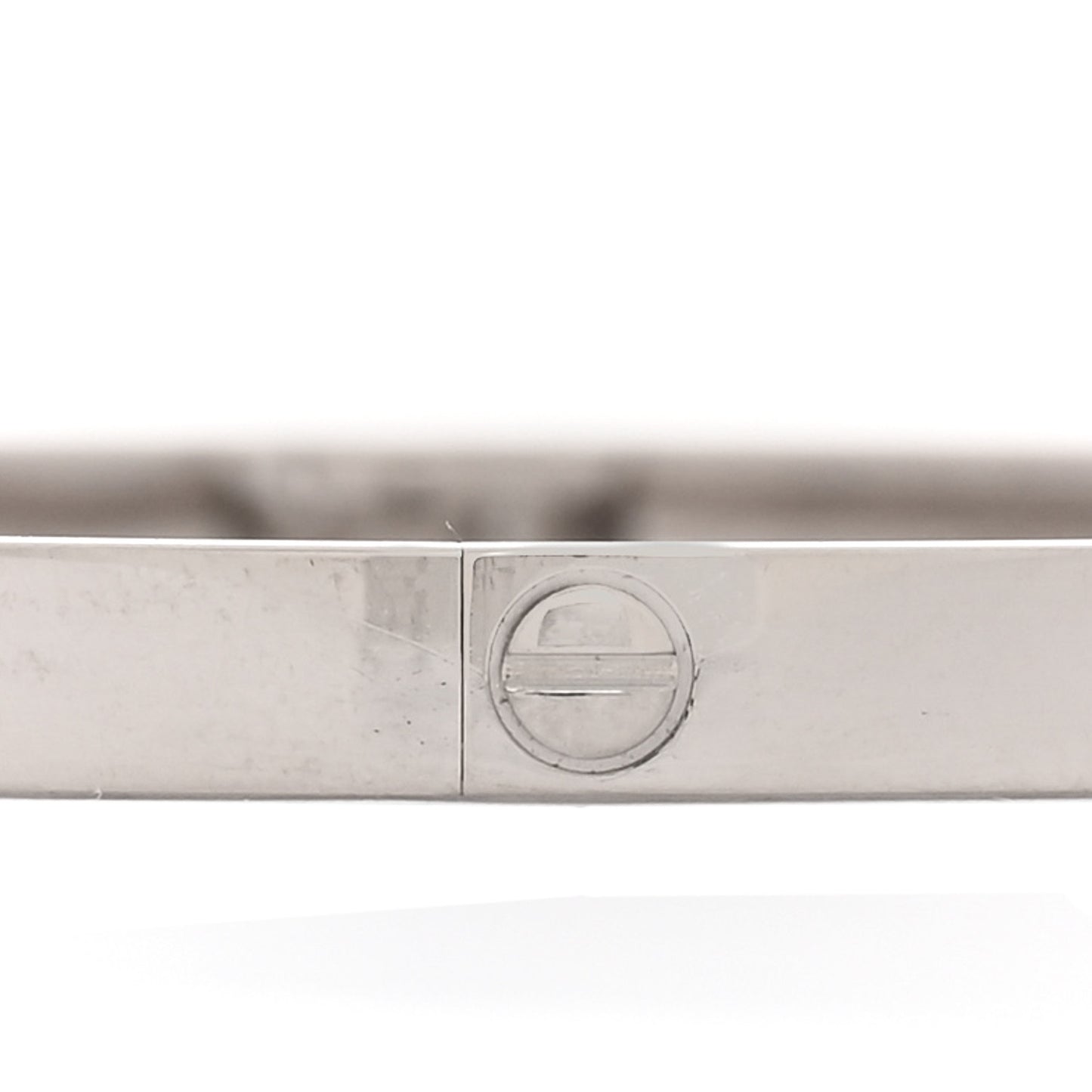 18K White Gold Small LOVE Bracelet 18