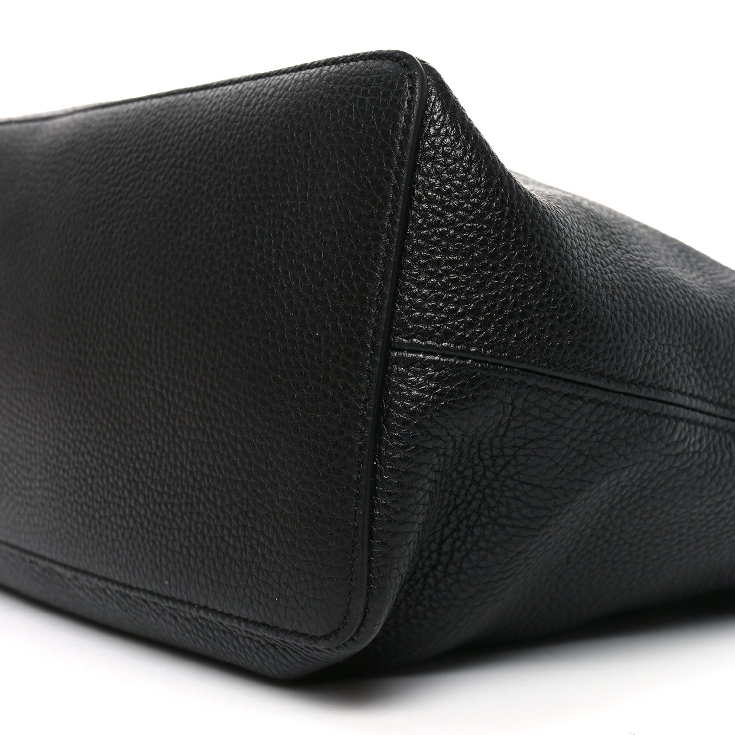 Gucci Pebbled Calfskin Large Soho Hobo Black 10 of 10