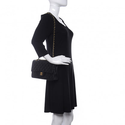 Chanel Lambskin Quilted Medium Double Flap Black 2 of 16