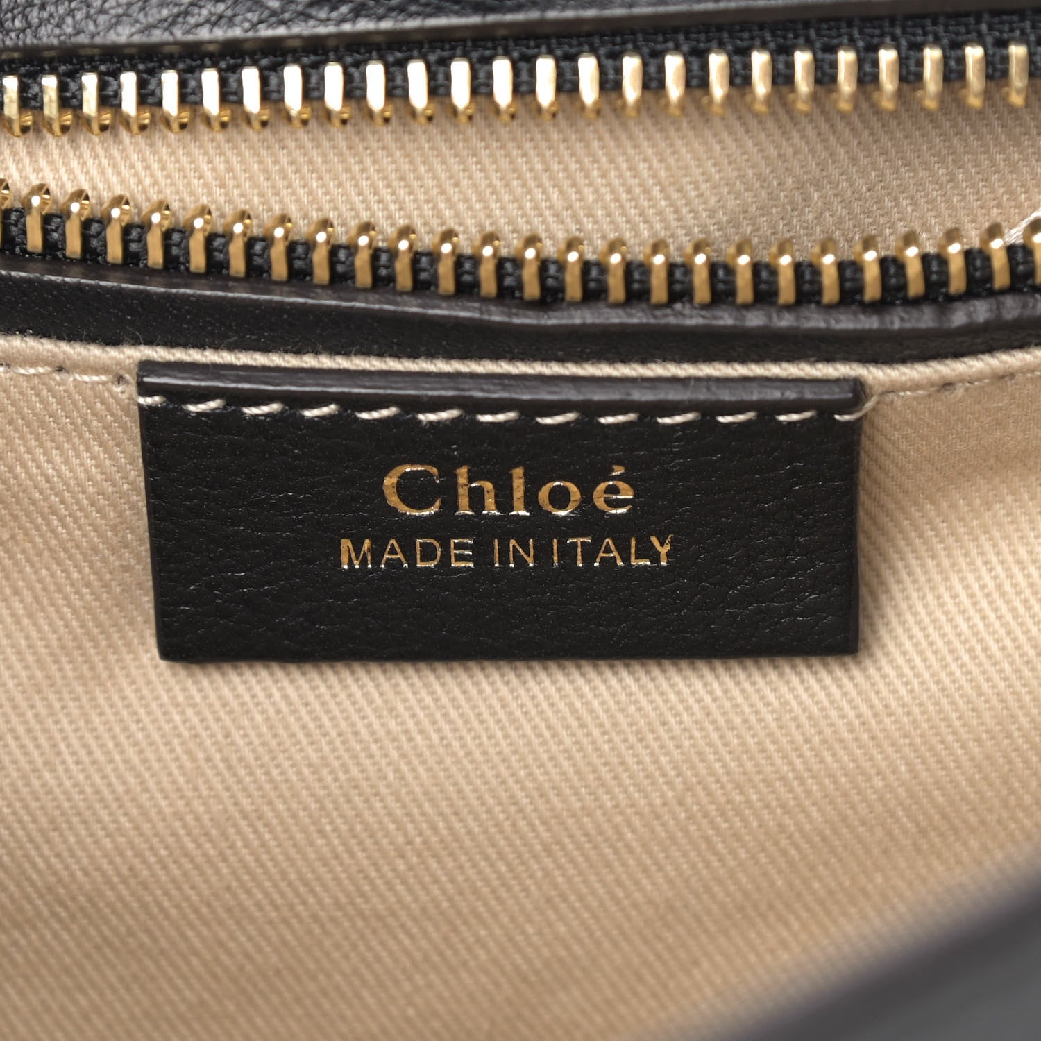 Chloe Suede Calfskin Faye Backpack Black 9 of 12