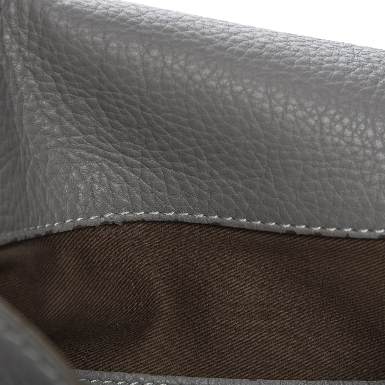Chloe Calfskin Medium Marcie Round Crossbody Bag Cashmere Grey 8 of 12