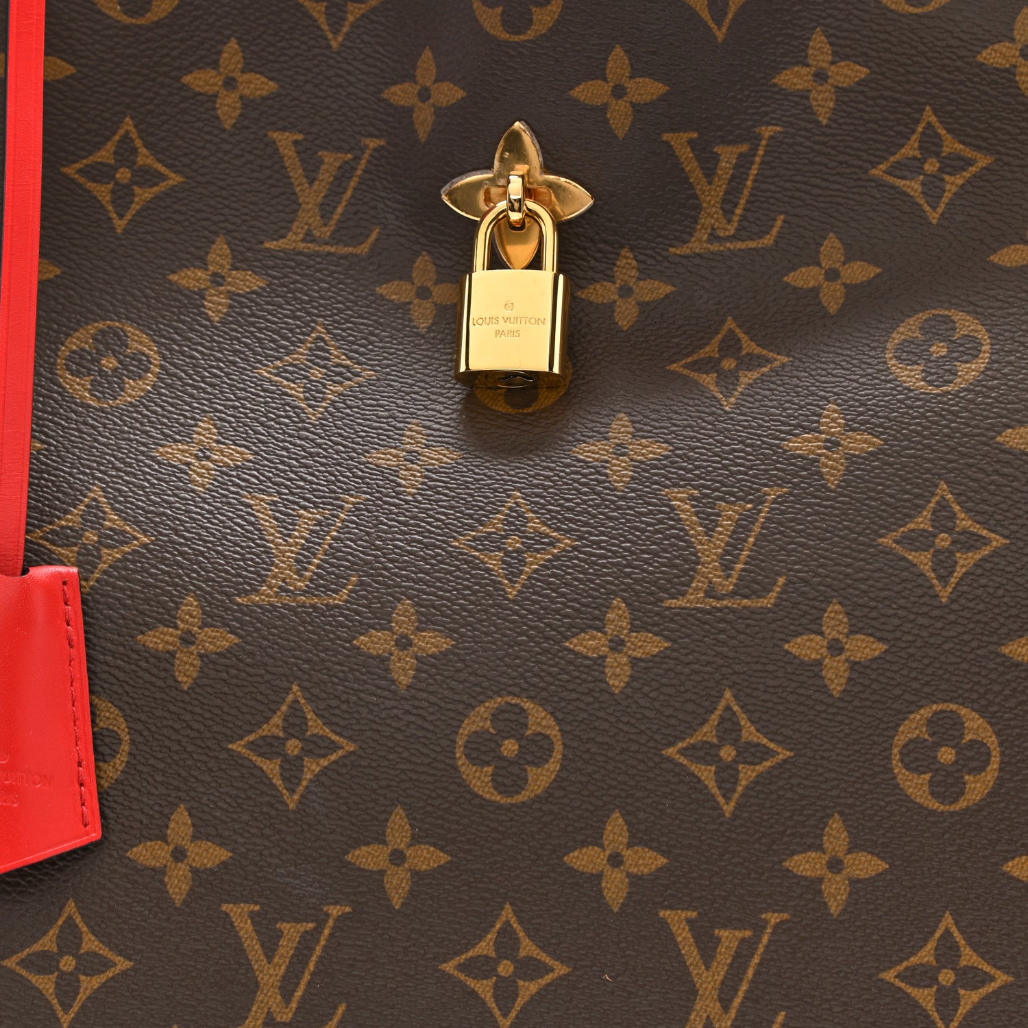 Louis Vuitton Monogram Flower Hobo Coquelicot 8 of 8