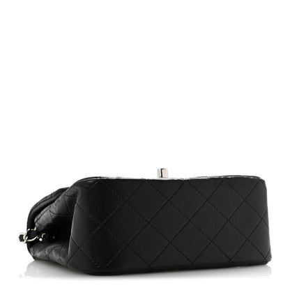 Chanel Lambskin Quilted Mini Square Flap Black 4 of 14