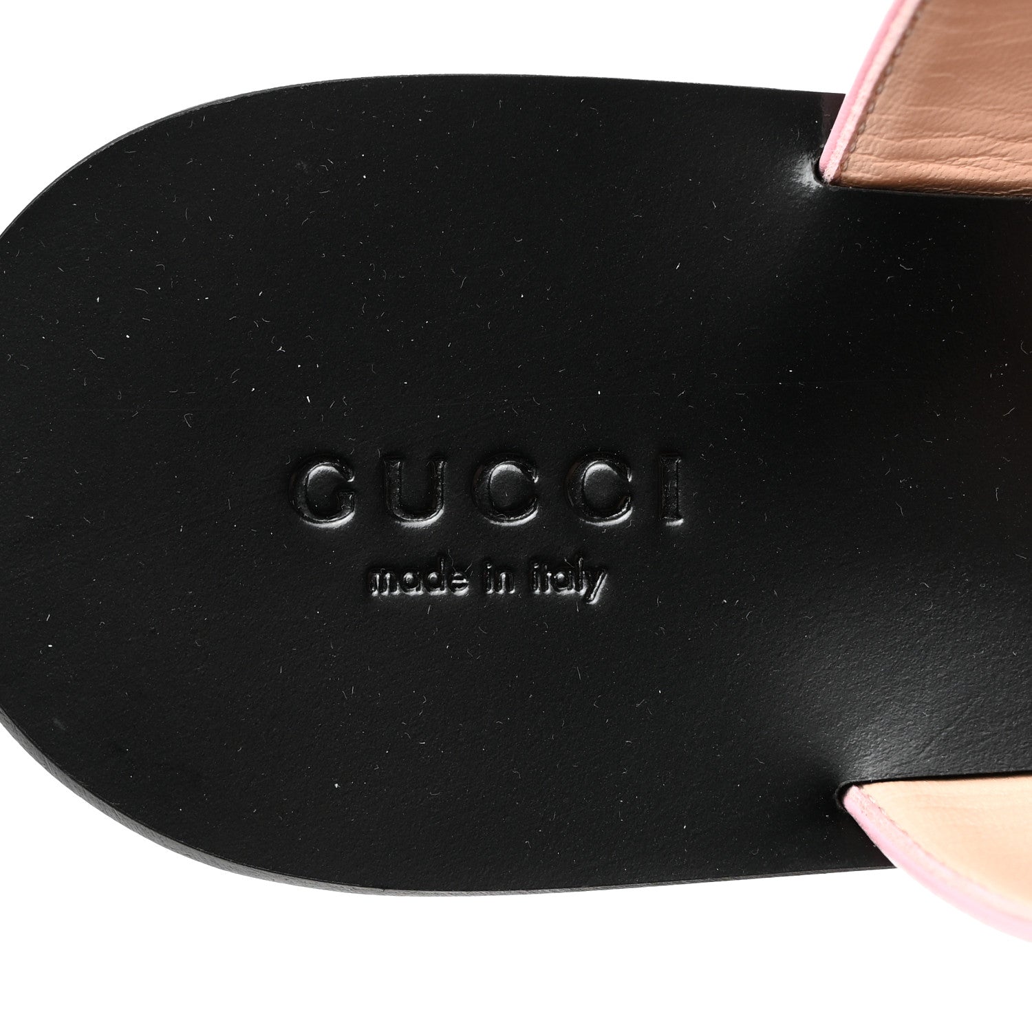 Gucci Calfskin GG Marmont Thong Sandals 37 Wild Rose 7 of 8