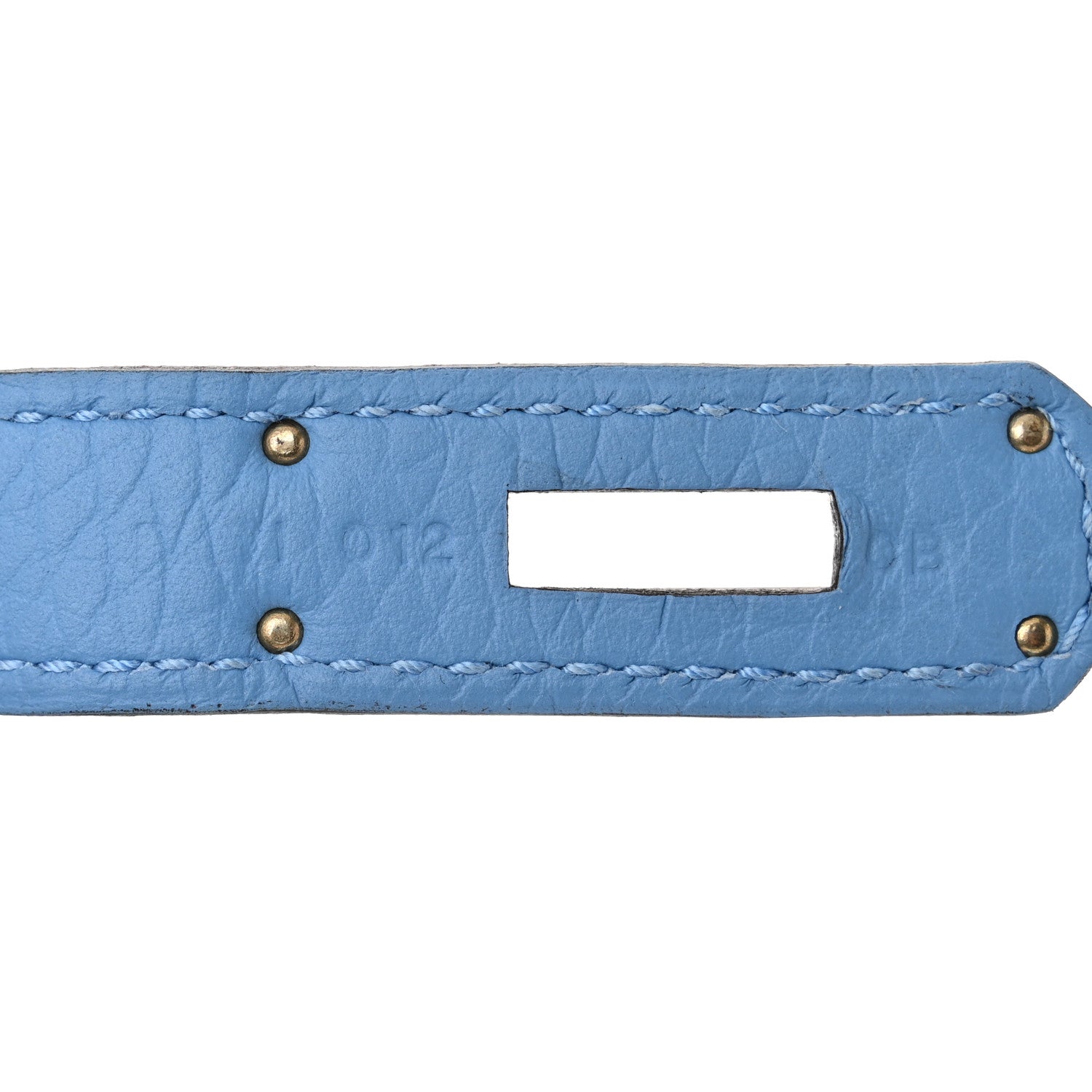 Hermes Togo BIRKIN 30 Bleu Paradis 7 of 11