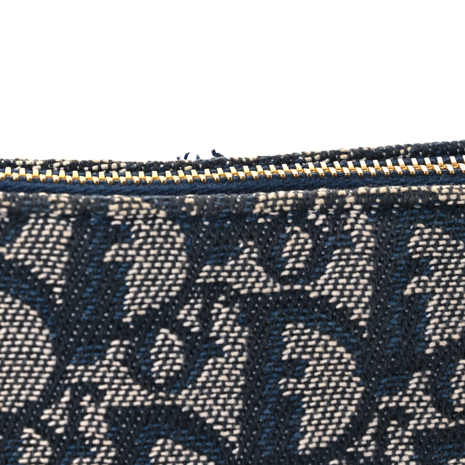 Christian Dior Monogram Mini Saddle Pochette Navy 11 of 14