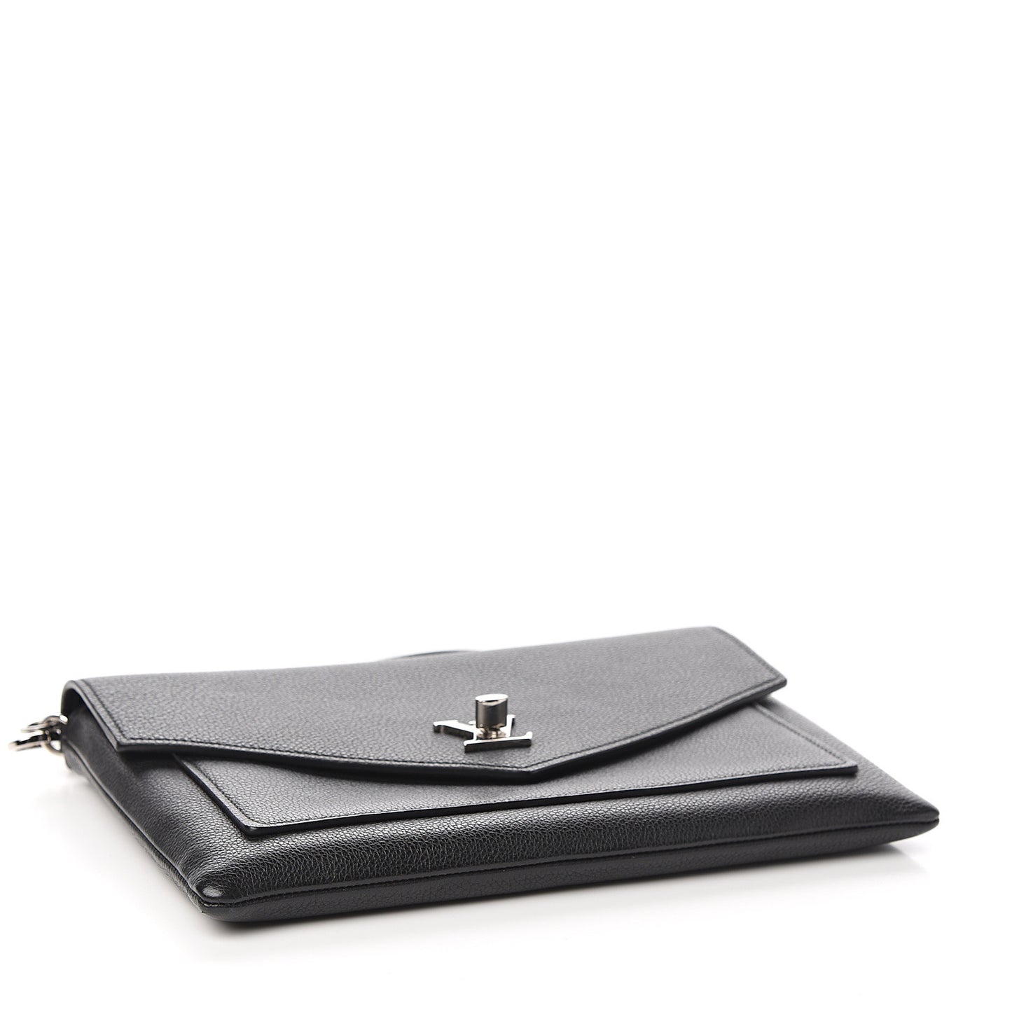 Soft Calfskin My Lockme Pochette Black