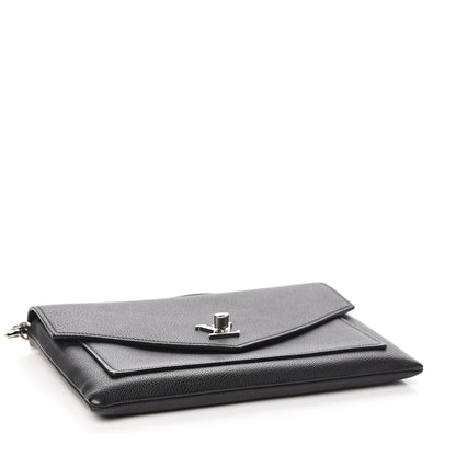 Louis Vuitton Soft Calfskin My Lockme Pochette Black 3 of 10