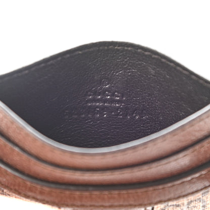 Gucci GG Supreme Monogram Ophidia Card Holder Brown 6 of 7