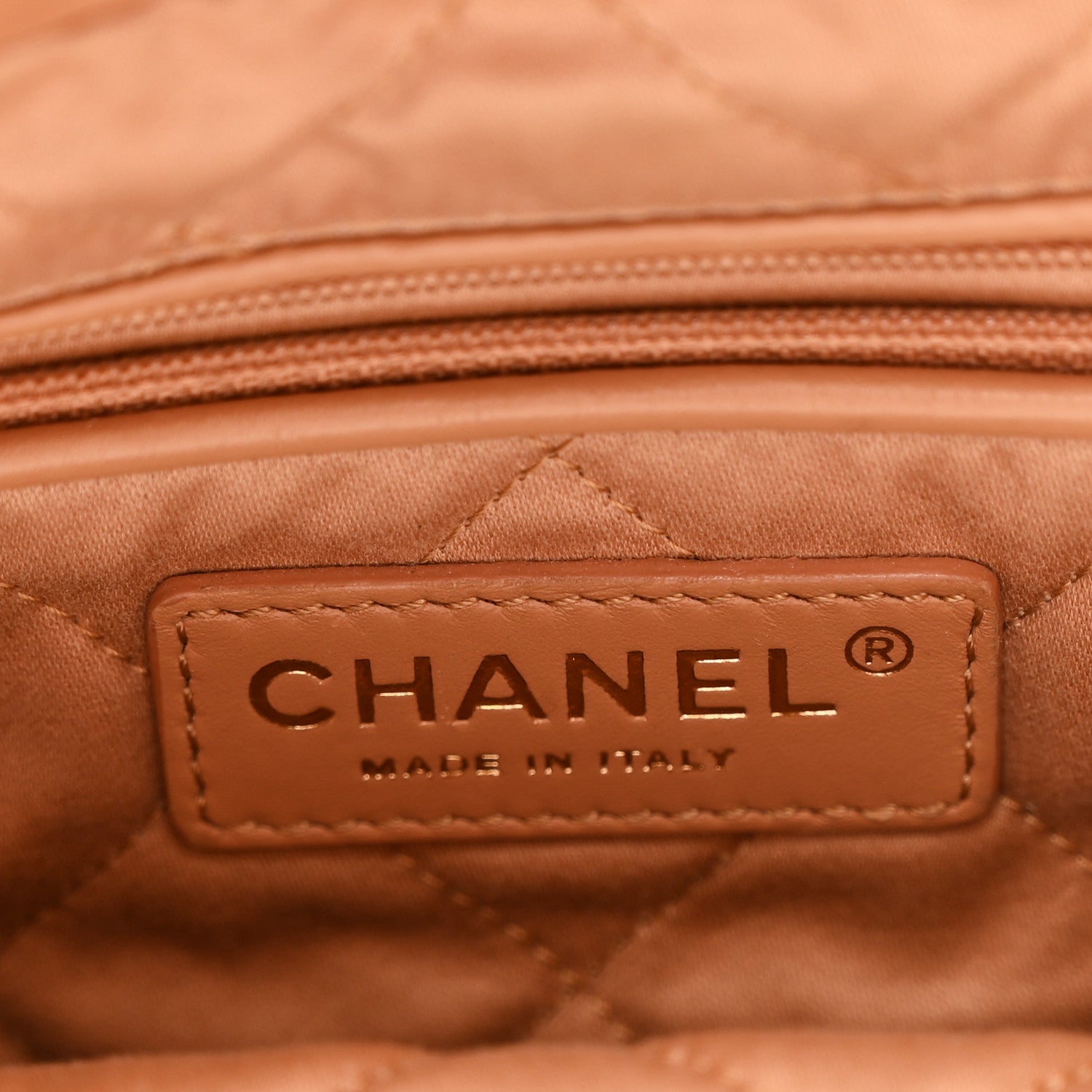 Chanel Shiny Calfskin Quilted Small Chanel 22 Beige 8 of 13