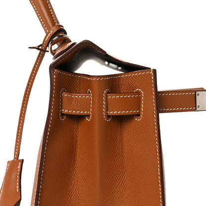 Hermes Epsom Kelly Sellier 28 Gold 15 of 38